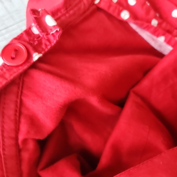 Divided by H&M Pinup Red & White Polka Dot Circle Dress Size 4 / Small Minnie m - Picture 8 of 8
